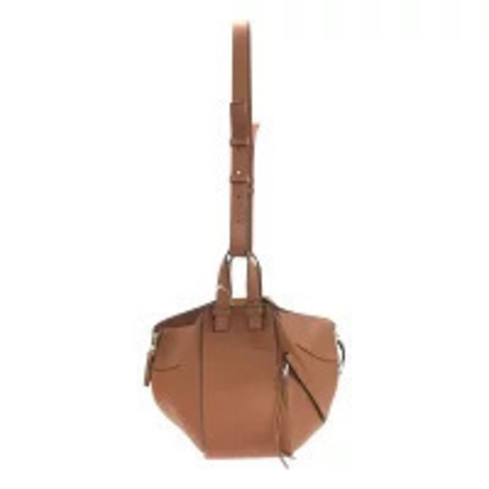 LOEWE Hammock handbag unique foldable silhouette Brown